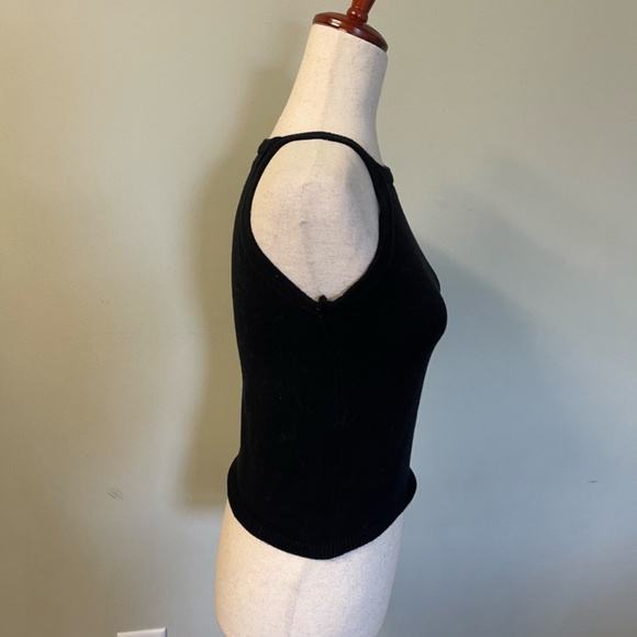 525 America Black Cotton Halter Top - Size XS - Picture 8 of 11